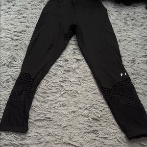PINK Victoria's Secret Black Leggings
